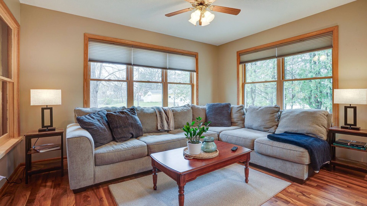 Pepin House | Family-Friendly Home in Pepin: Walk to Main St!