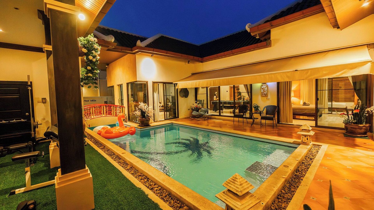 Central Pattaya Villa | Family friendly Private villa with Private Pool near Jomtien Beach, Pattaya.