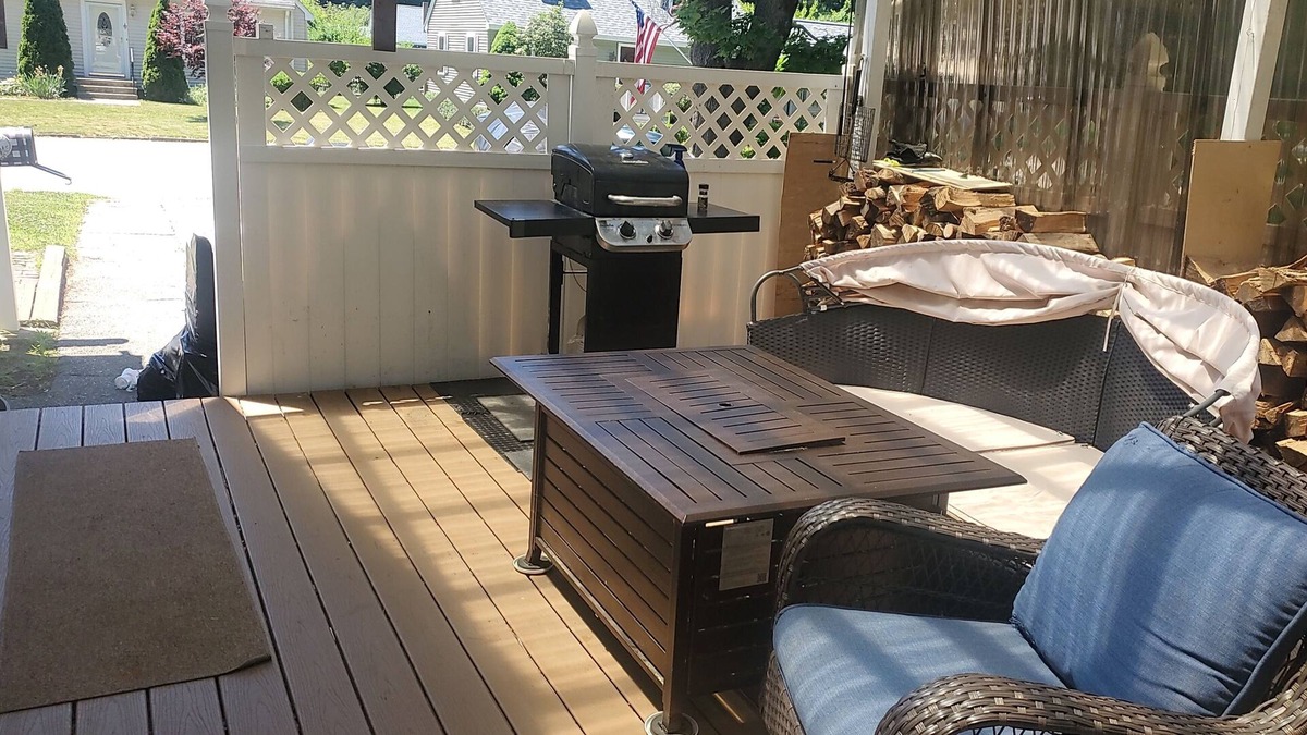 Nashua House | Family home w firepit & propane table near booming downtown, skiing, & hiking.