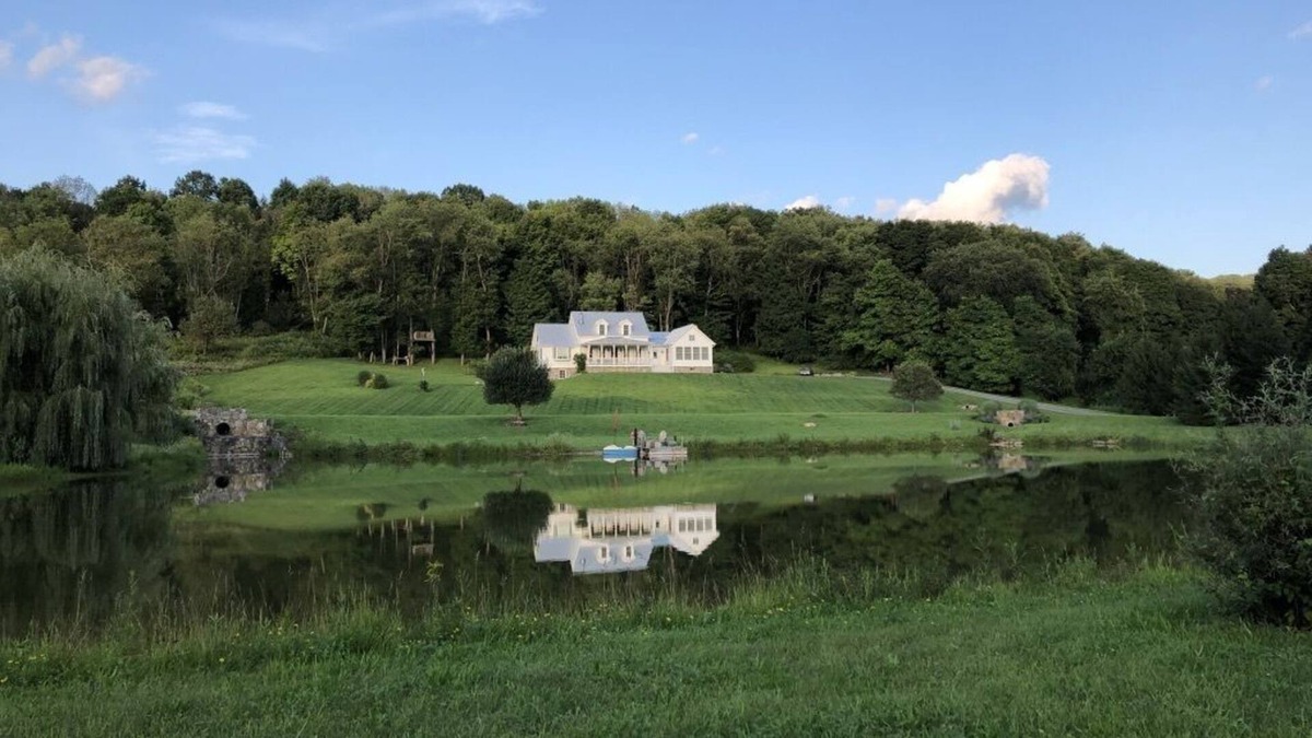 Pine Plains House | Family Home with pond, beautiful views and stunning sunsets