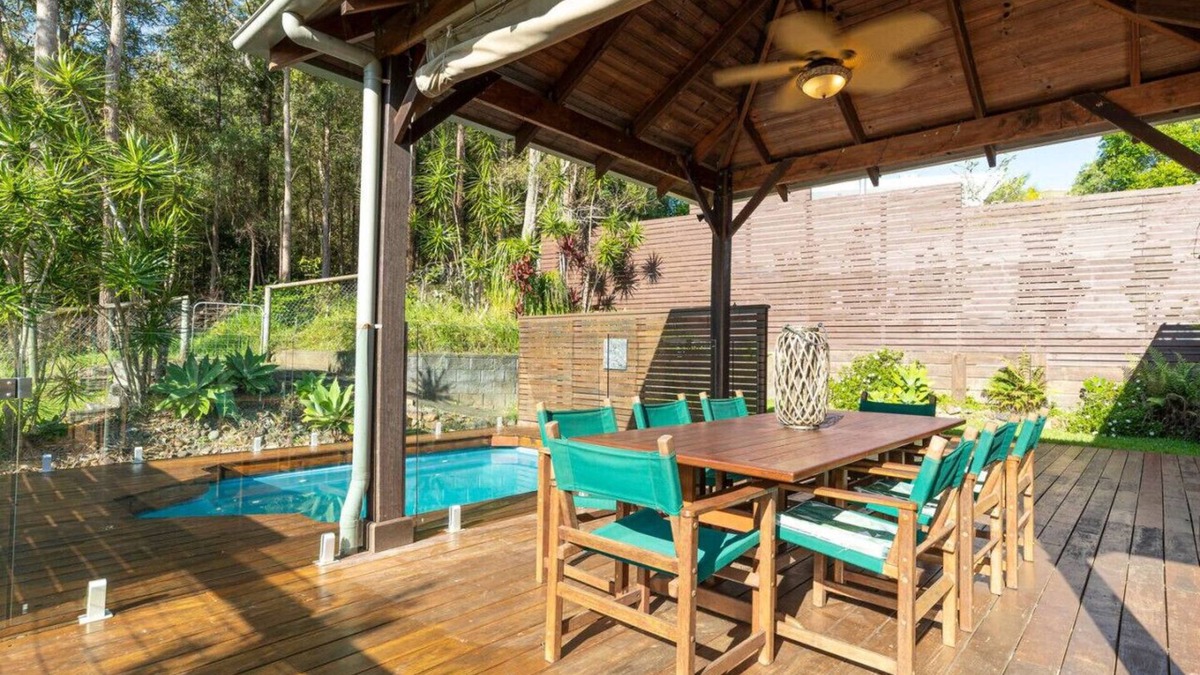 Buderim House | Family Oasis - Poolside Charm, BBQ & Entertainment
