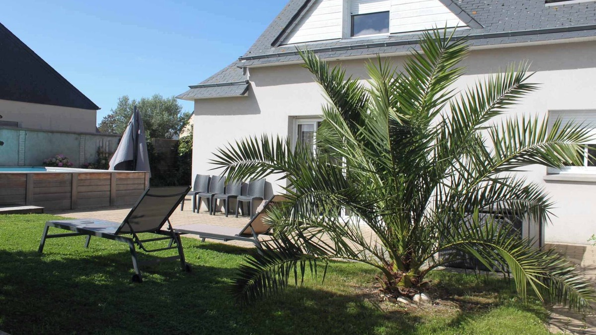 Agon-Coutainville House | Family Paradise: Spacious House with Heated Pool and Beach Proximity