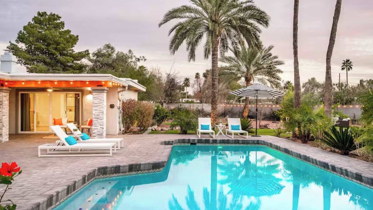 Paradise Valley Village House | Family Pool House Oasis with Game Room!