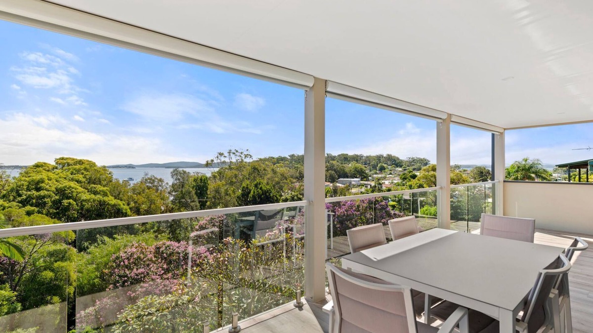 Corlette House | Family Retreat with water views at Corlette