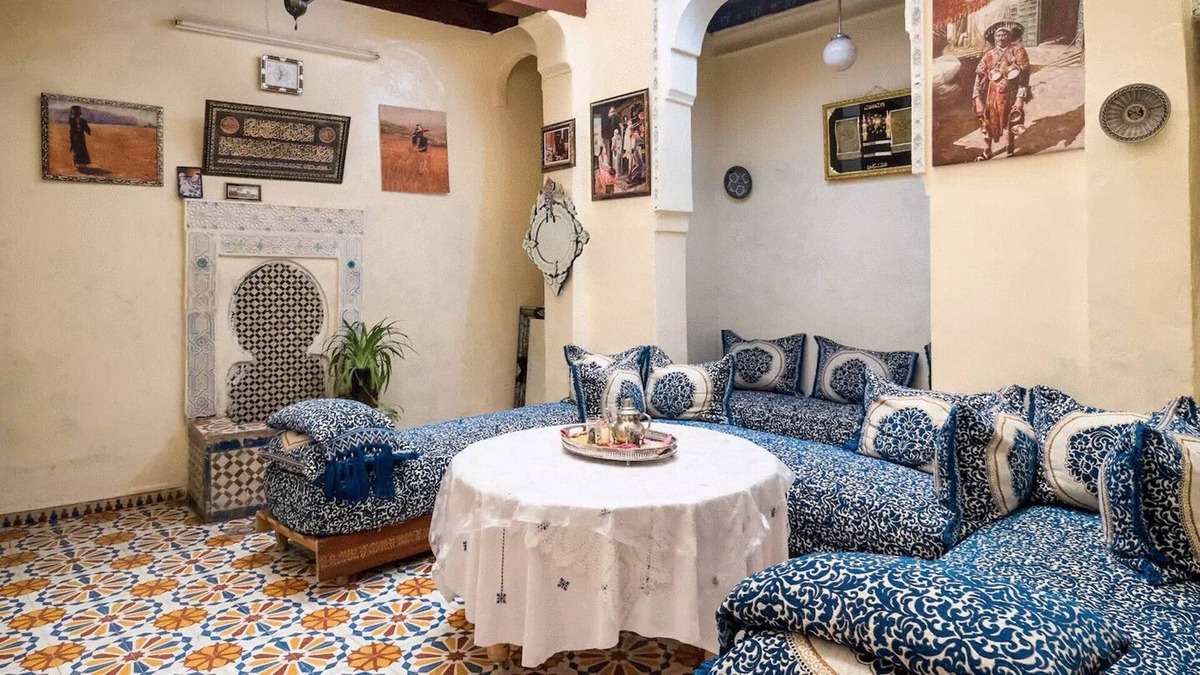 Quartier Al Adarissa House | Family Room for 18 peoples Sunny Riad Inside Medina Fes El Bali