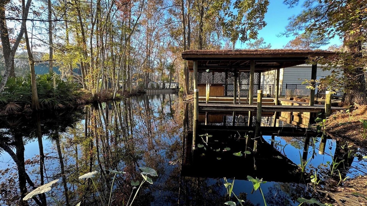 Satsuma House | Family Waterfront Home W/boat dock surrounded by Nature!