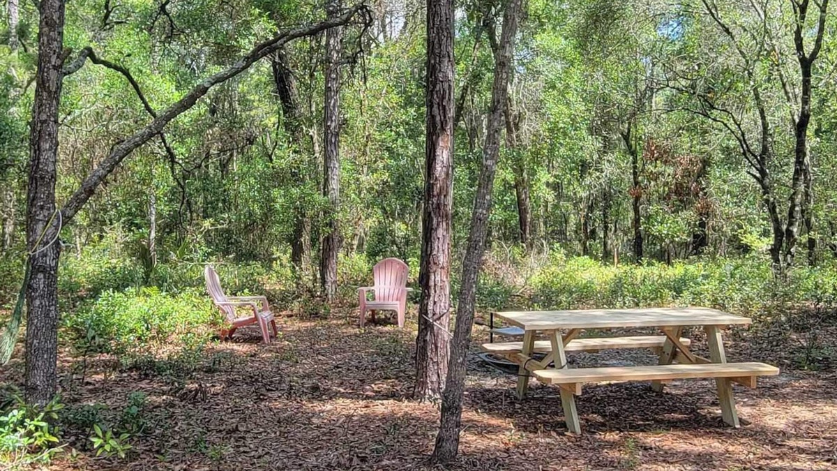 Chiefland RV Rental | Fanning and Manatee Springs Exclusive Primitive Campground