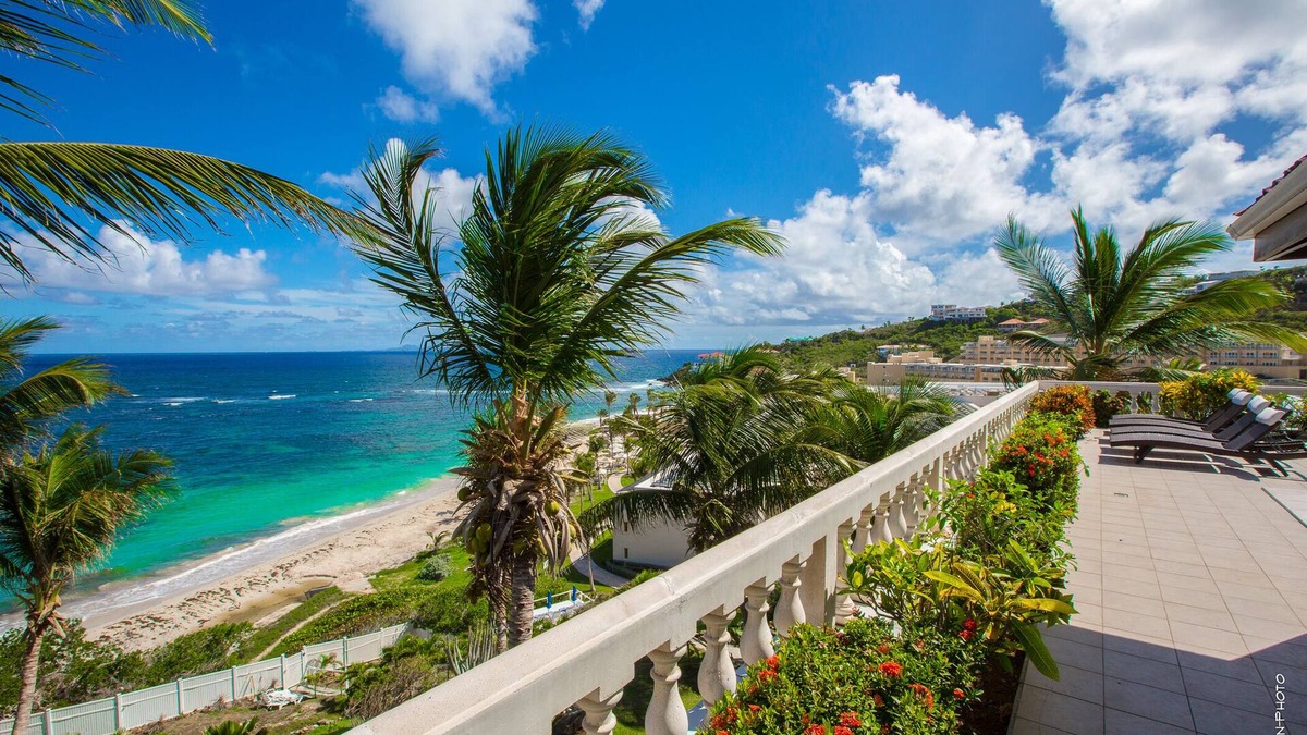 Oyster Pond Villa | FantaSea beachfront, every bedroom facing ocean! Remodeled 2024
