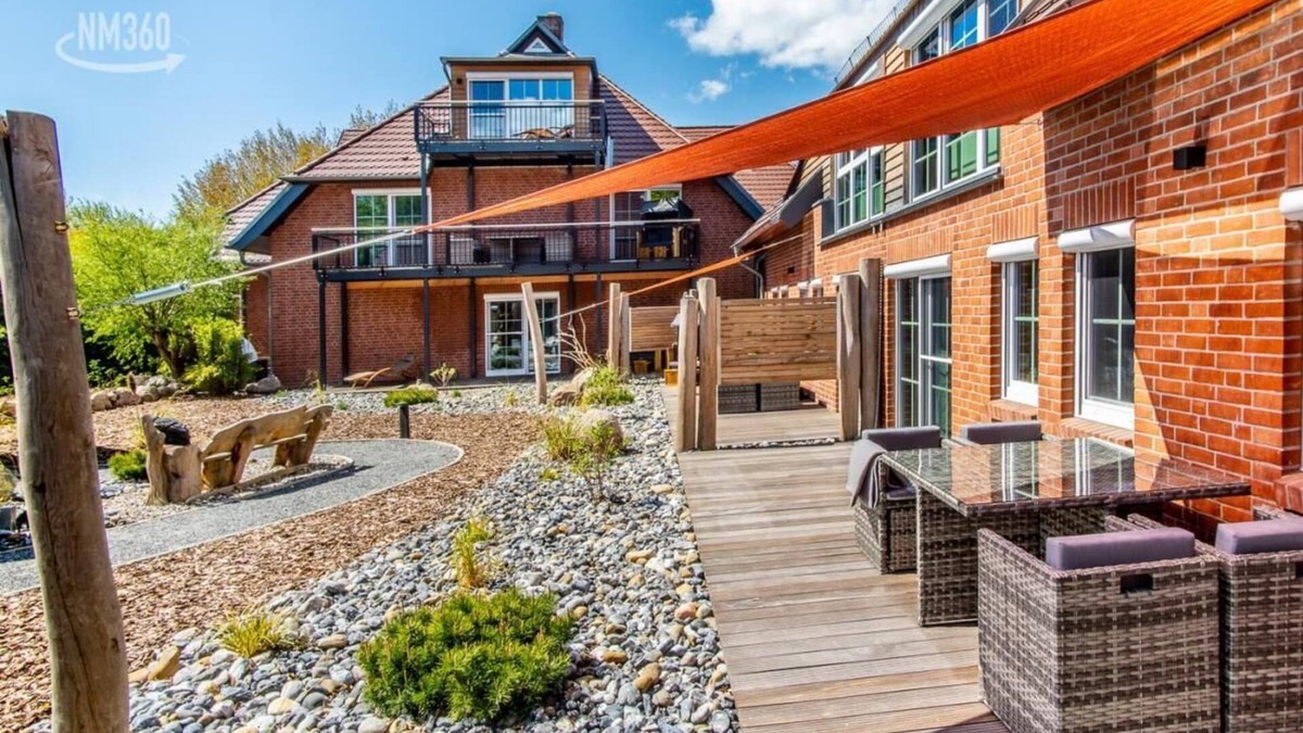 Monchgut-Granitz Apartment | Fantastic apartment with terrace - App. 10 - with private beach and sauna