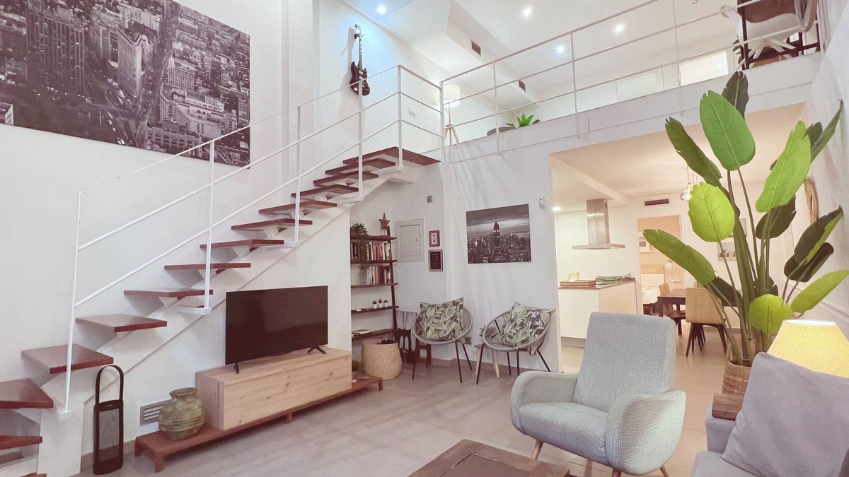 El Poble-sec Apartment | FANTASTIC LOFT STYLE DUPLEX IN BARCELONA - New at Vrbo