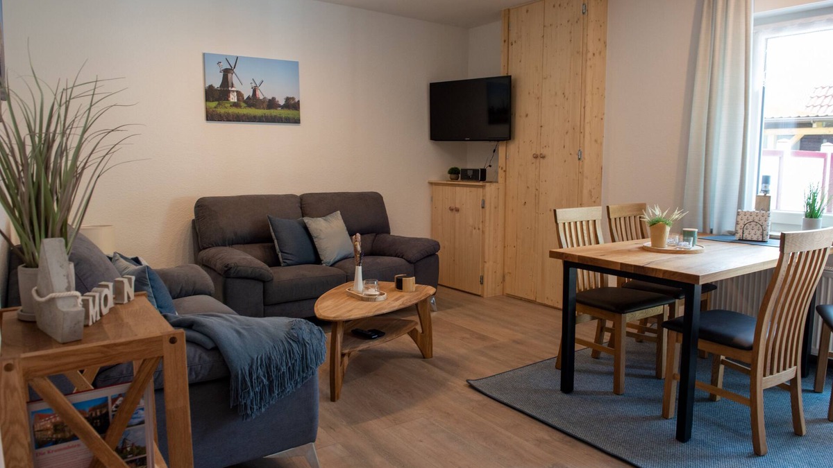 Greetsiel Apartment | Fantastic, modern holiday apartment "Stüürhuus" in the fishing village of Greetsiel