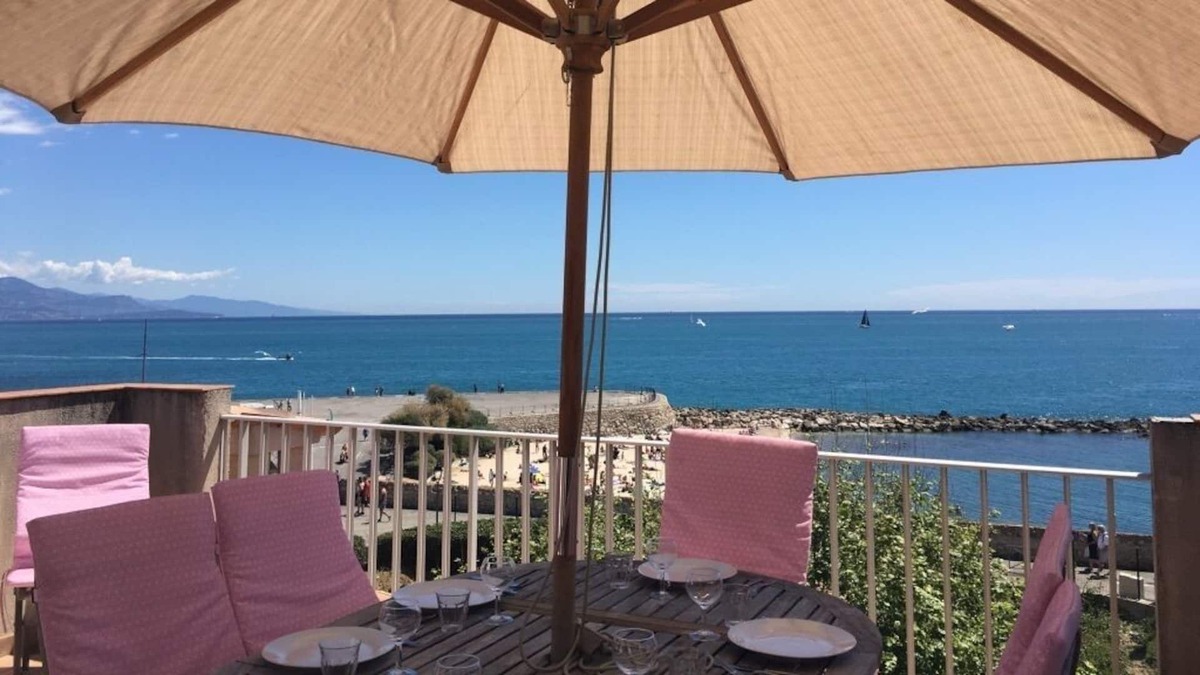 Antibes City Centre House | Fantastic Multilevel Maison Village, Sea Views, In Canter Of Antibes