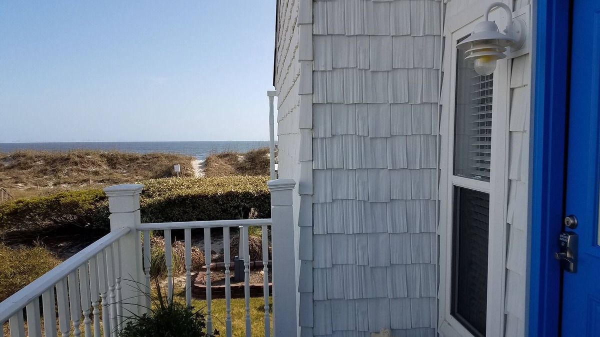 Yaupon Beach House | FANTASTIC OCEANFRONT ENCLAVE ON OAK ISLAND with DIRECT BEACH ACCESS