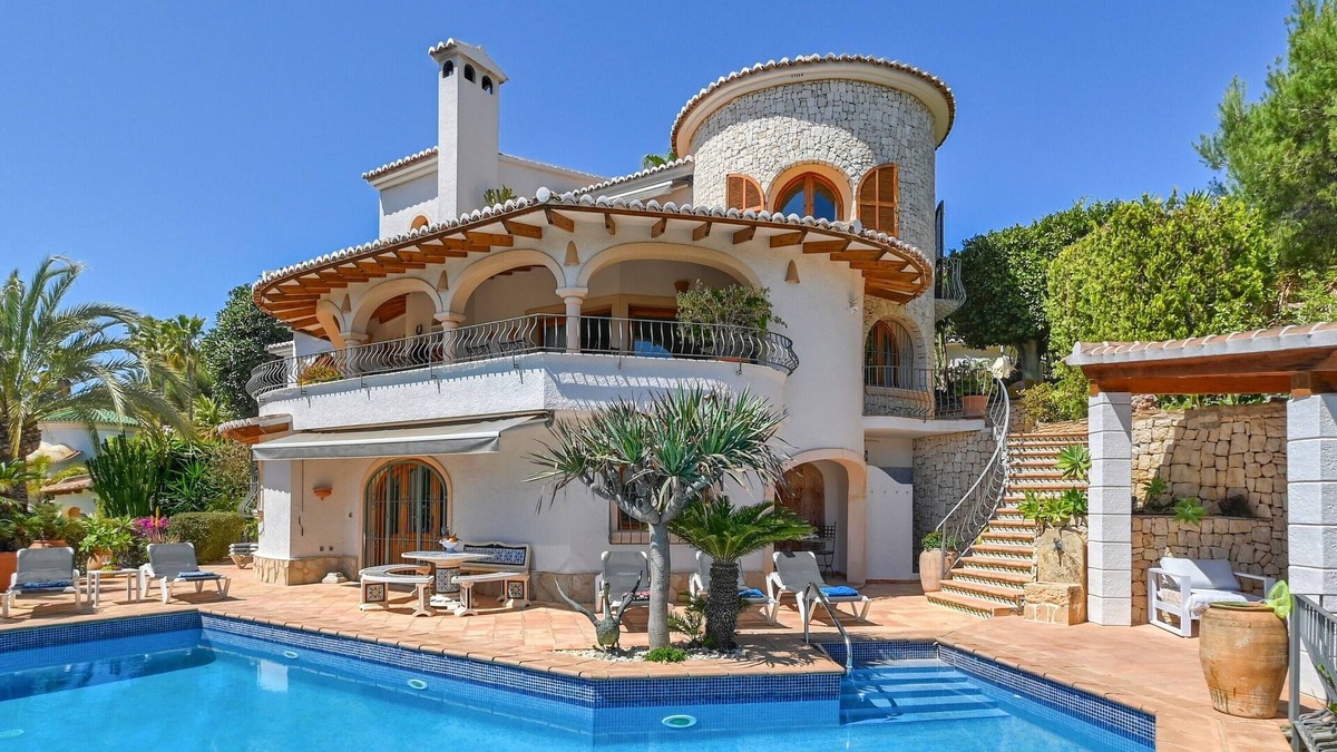 Benissa Coast Villa | Fantastic sea view villa with large (heated) pool, sauna and Jacuzzi