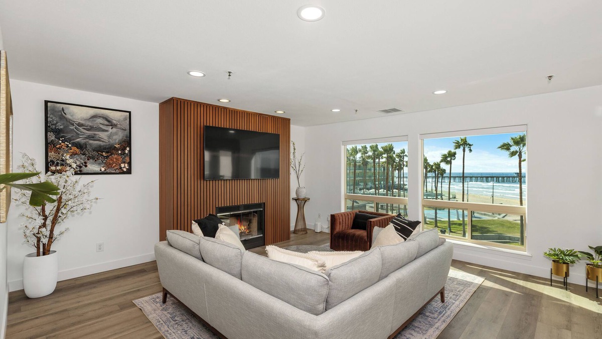 Imperial Beach Condo | Fantastic Views - Oceanfront 2 Bedroom - - Remodeled March 2025