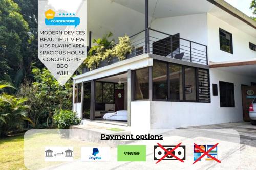 Paea Villa | Fare Painapo - Spacious Modern Beautiful View