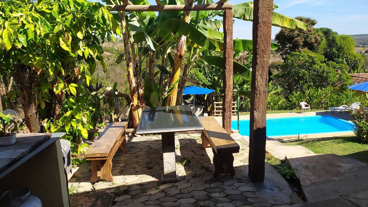 Lagoa Santa House | Farm for vacation, complete leisure facilities for the family, heated swimming pool.