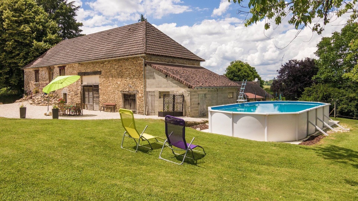 Saint-Priest-les-Fougeres Other | Farmhouse in Saint-Priest with Pool & Terrace