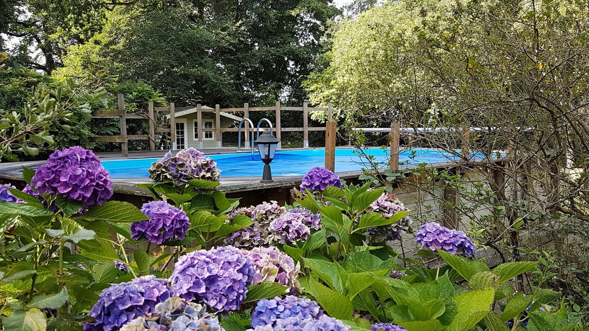 Caro House | Farmhouse in the outbuildings of a castle, in a 6-acre landscaped park with pool