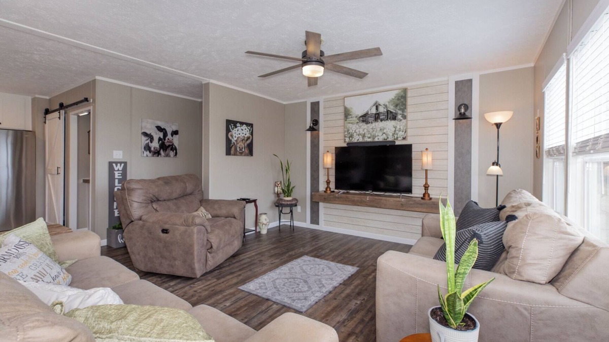 Wilkesboro House | Farmhouse inspired 3-bedroom open concept house with panoramic views!
