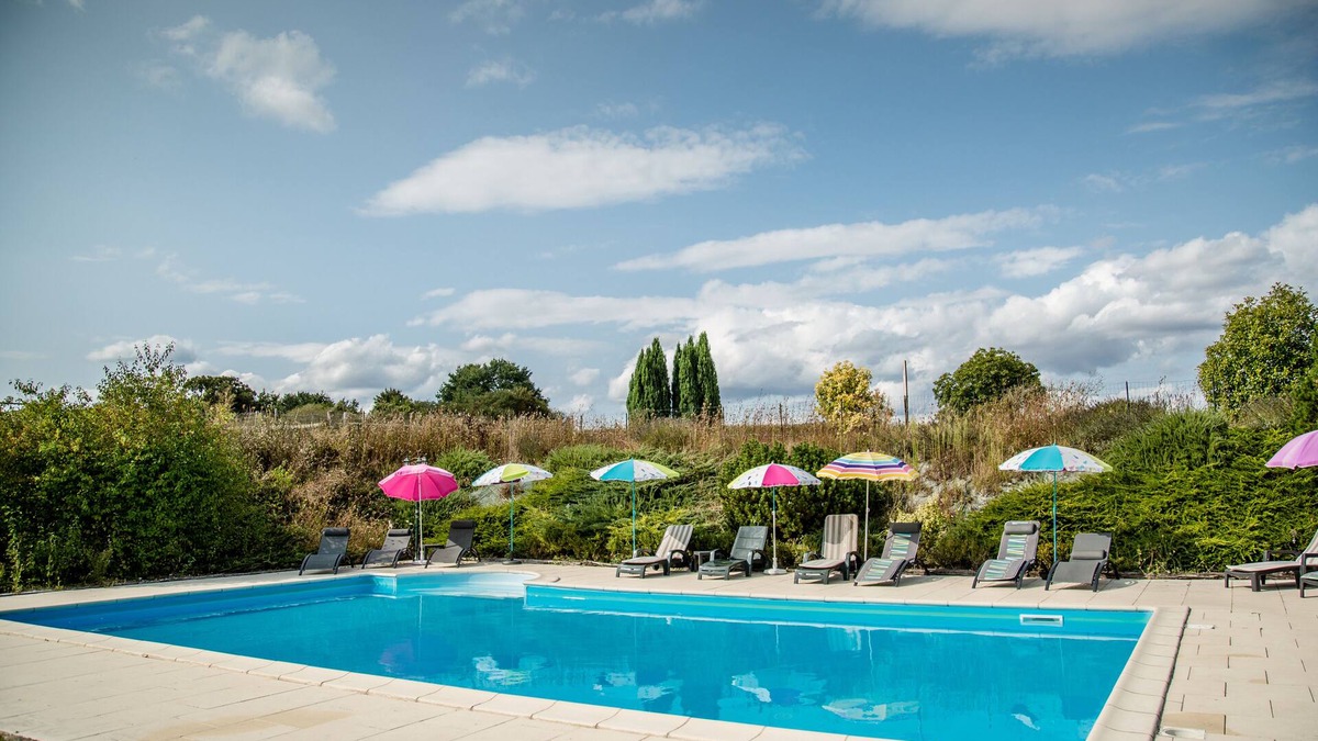 Noyant-Villages Other | Farmhouse with shared heated pool at Le Haut Gué