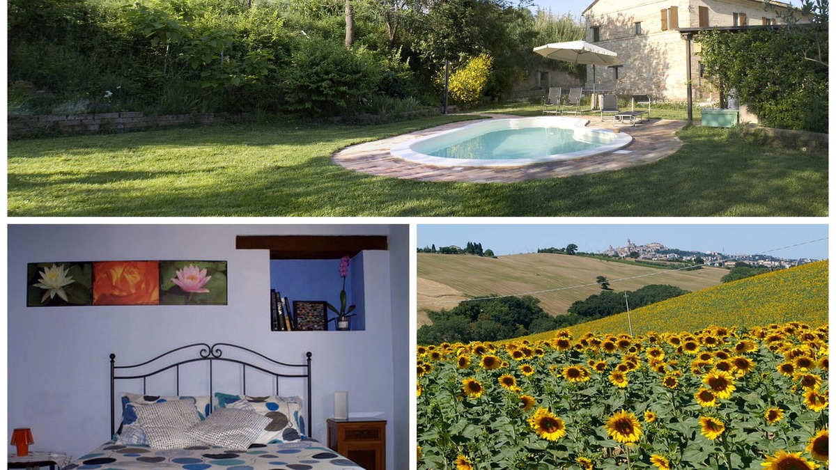 Macerata Apartment | Farmhouse with pool in the Marche region. Farmhouse with swimming pool in the Marche