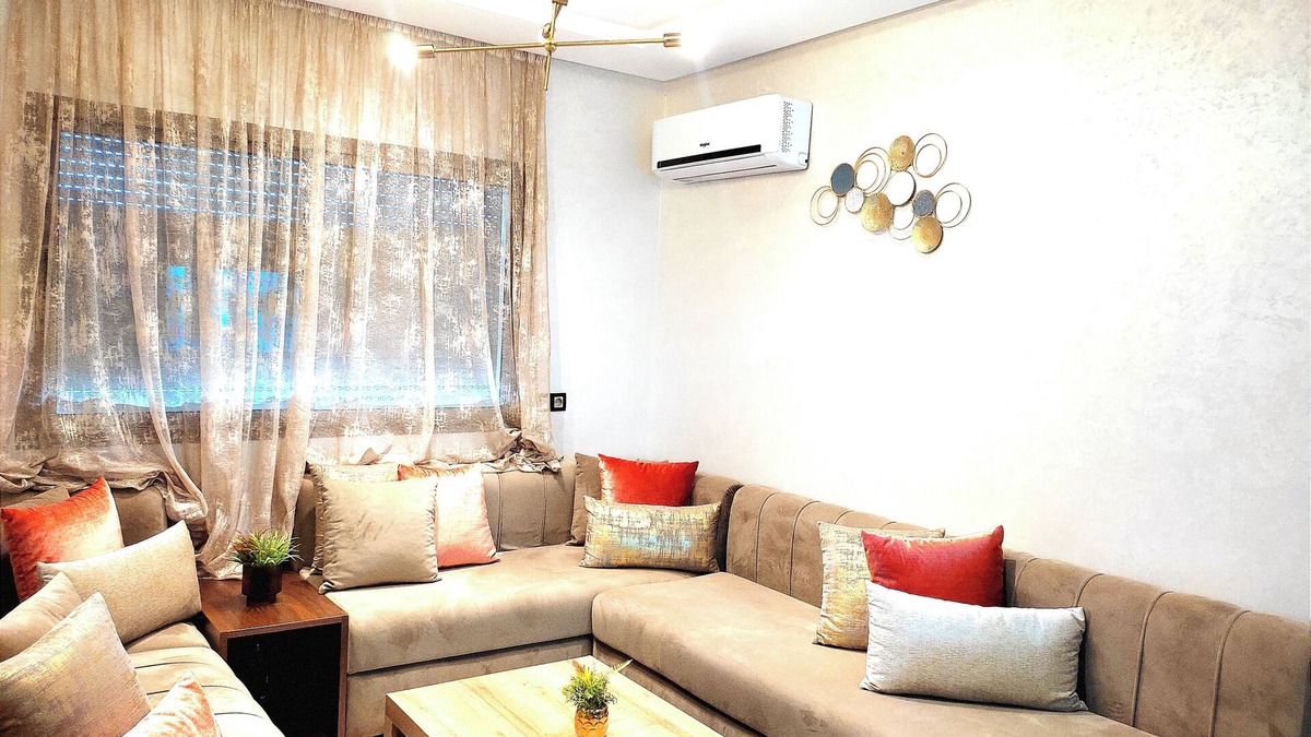 Quartier Des Mimosas Apartment | Fastueux Appartement à Louer en Plein Centre-ville de Kénitra