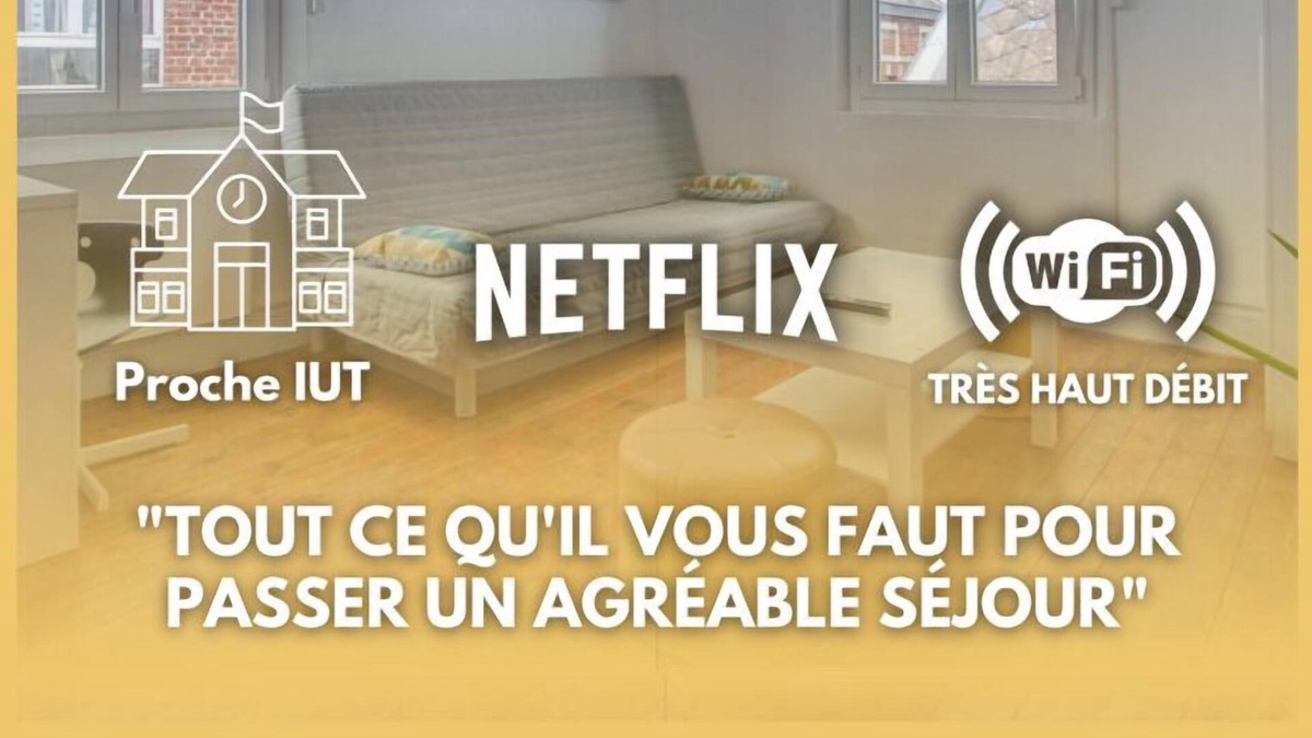Saint-Quentin Apartment | Faubourg D'isle 4 Studio Cosy Proche Gare IUT