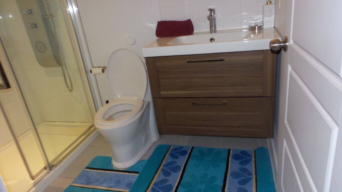 Mirabel Apartment | Feel at home in this 1-bedroom apartment with living room, kitchen and shower.