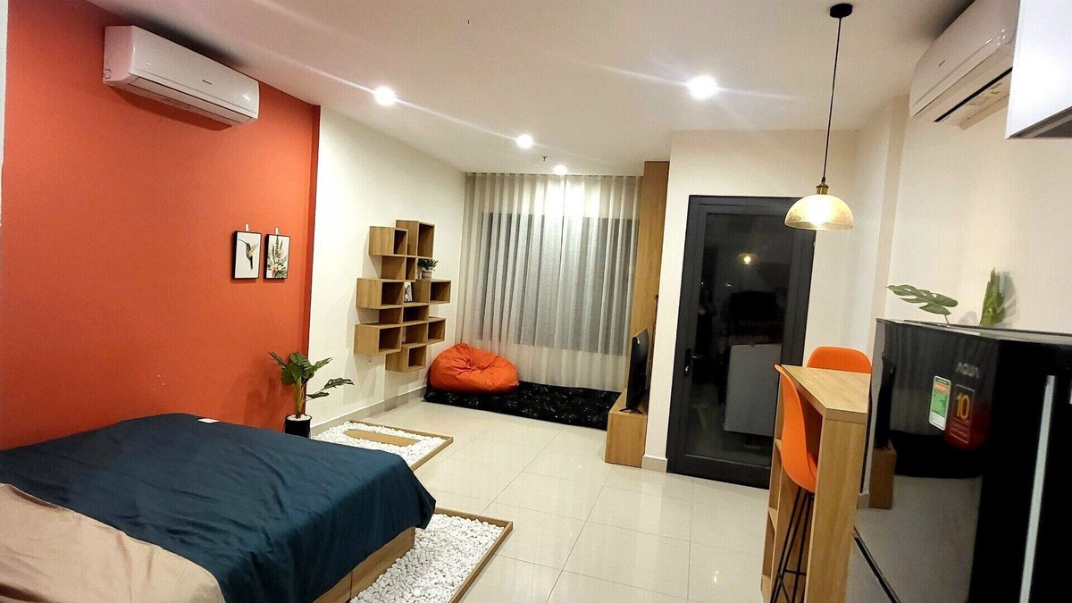 Gia Lam Apartment | Feel like "On a beach vacation" in my Orange House - 5mins to aff