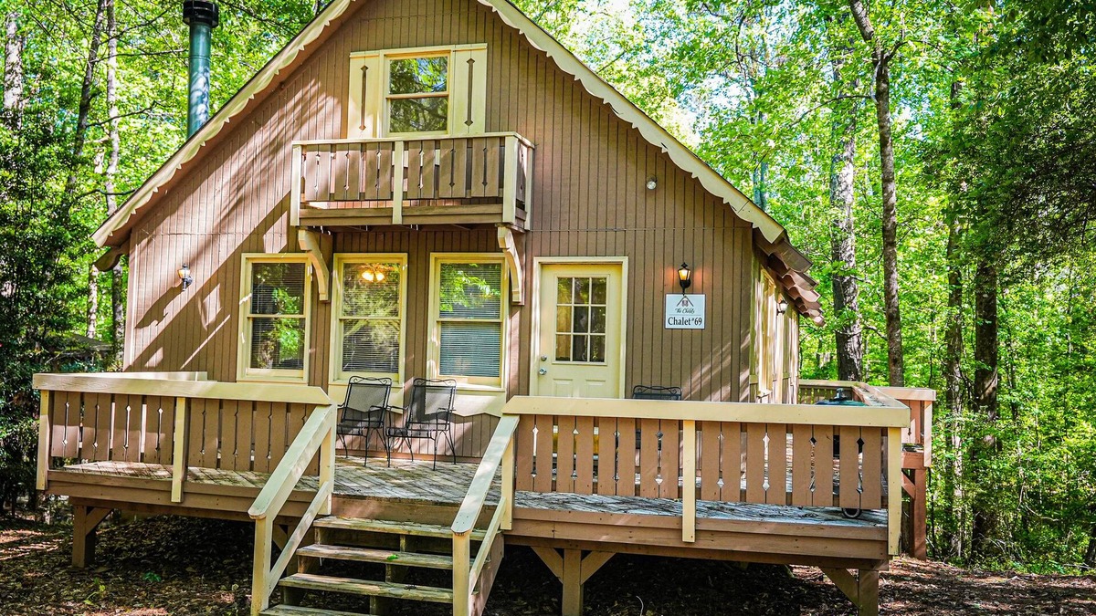 Pine Mountain Ski Chalet | Feel secluded in this spacious chalet steps from our amenities!