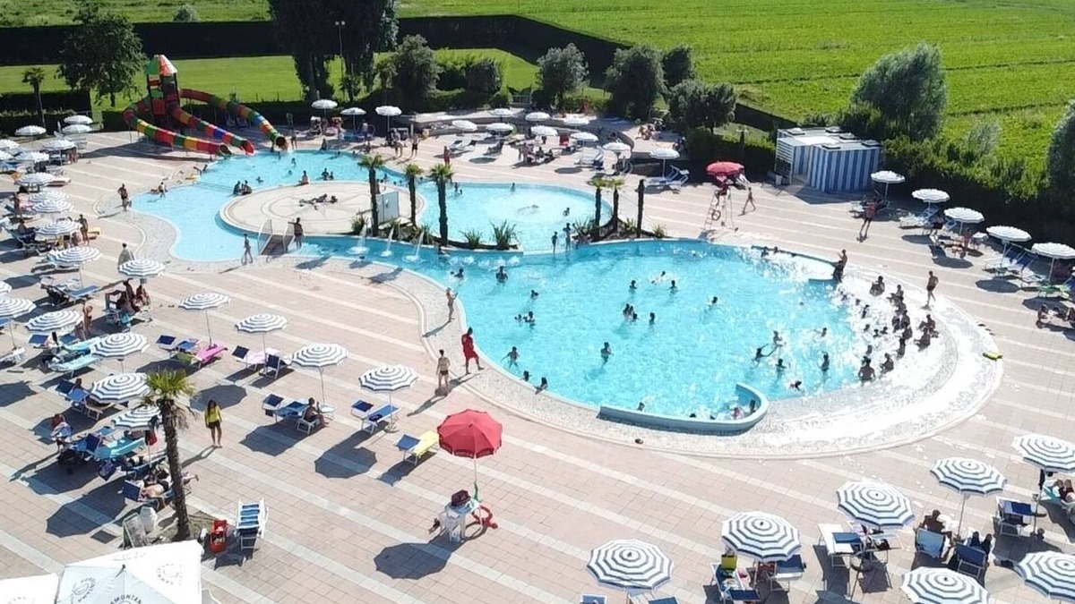 Porto Santa Margherita House | Feriendorf Laguna Village Mobilehome Happy Premium für 7 Personen