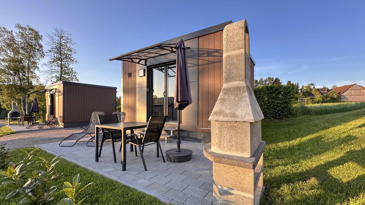 Neunburg vorm Wald Ski Chalet | Feriendorf Seeblick – Tiny Chalet right by Lake