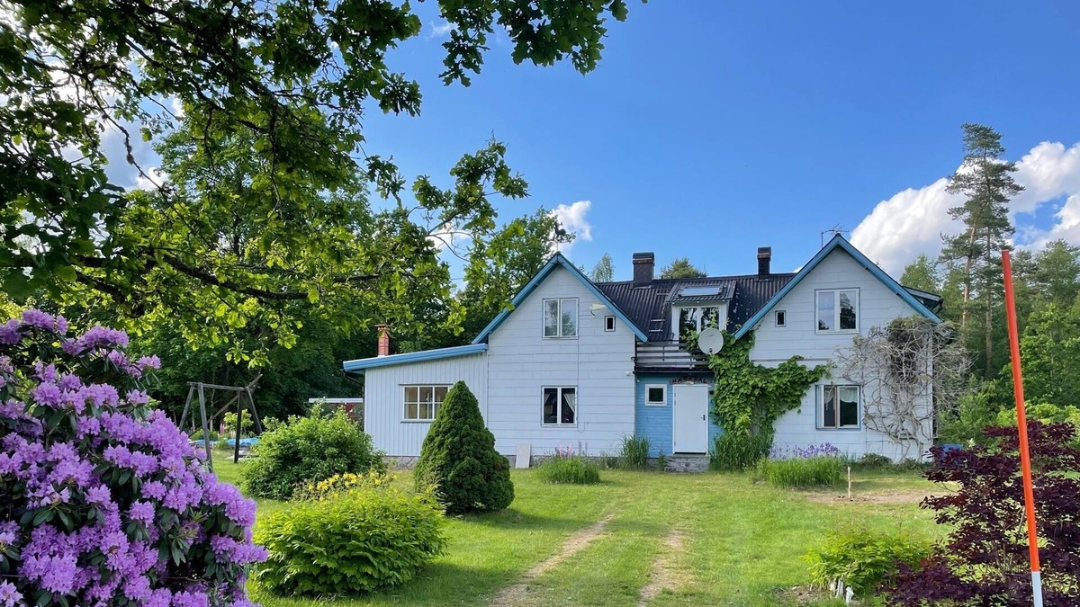 Ryd House | Ferienh. for up to 10 adults (+ 1K) with sauna (under construction) in Smaland on the lake Asne