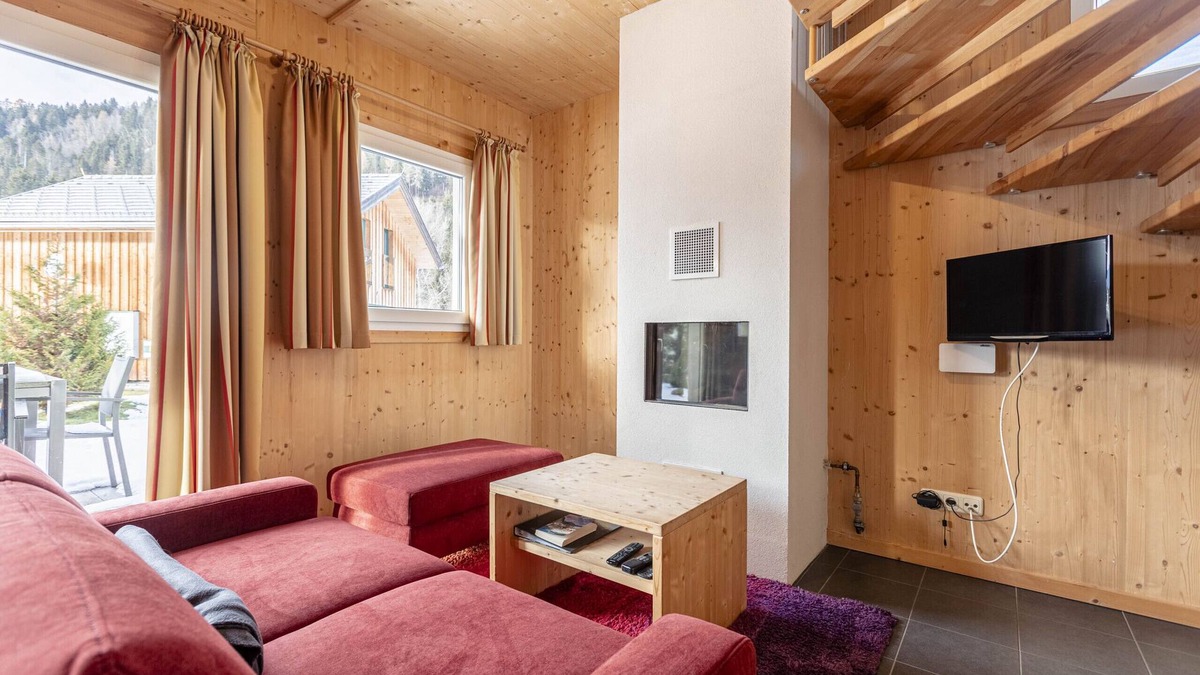 Murau House | Ferienhaus #21b mit 3 Schlafzimmern & IR-Sauna/Feriendorf Murau