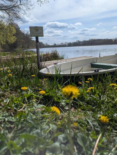 Mustin House | Ferienhaus am See mit Ruderboot