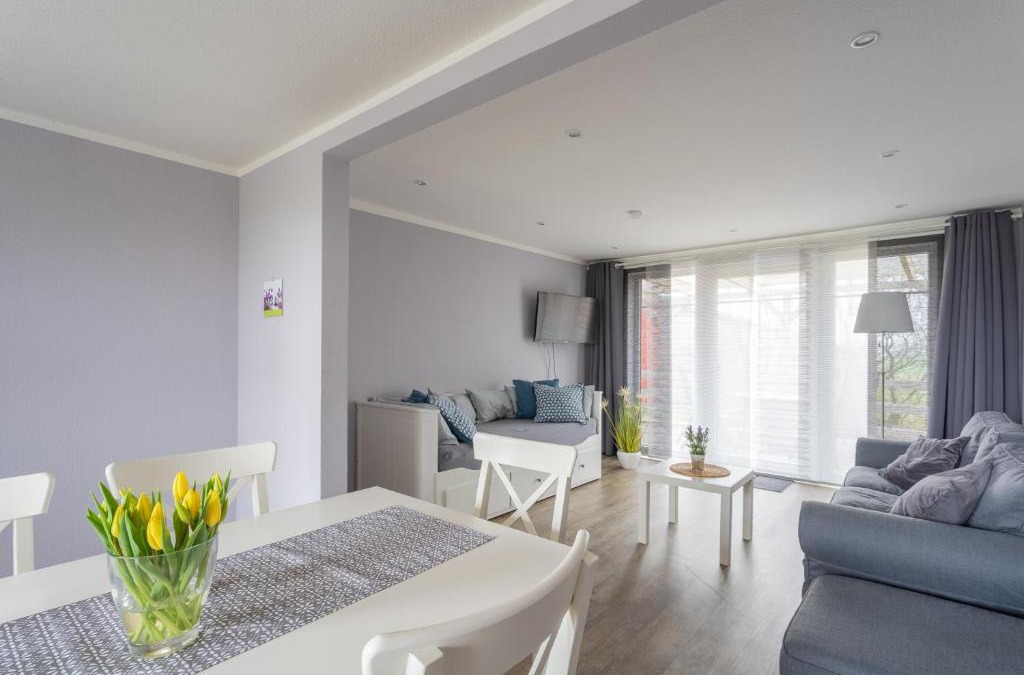 Janneby Apartment | Ferienhaus Carstensen - gemütlich und rollstuhlfreundlich eingerichtetes Ferienhaus mit Terrasse
