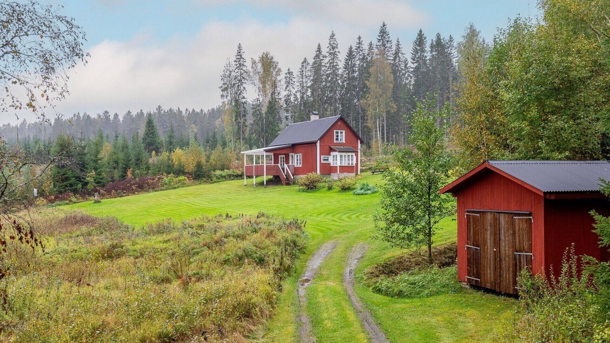 Arvika House | Ferienhaus "dagerud" in Värmland -haustiere Willkommen!
