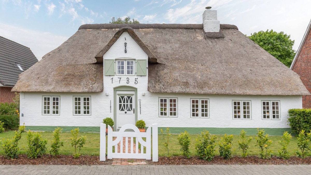 Braderup House | Ferienhaus De ole Hüs 1735 in Braderup für bis zu 5 Personen