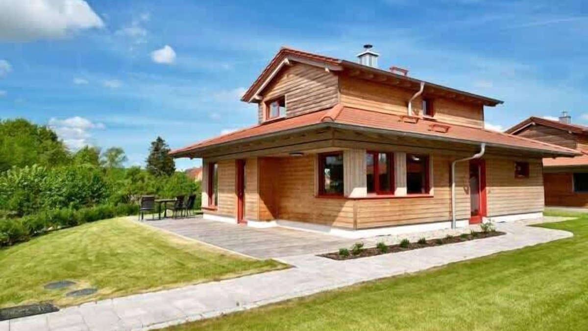 Moor-Rolofshagen House | Ferienhaus Leben.PUR Bio-Ferienhaus aus Holz