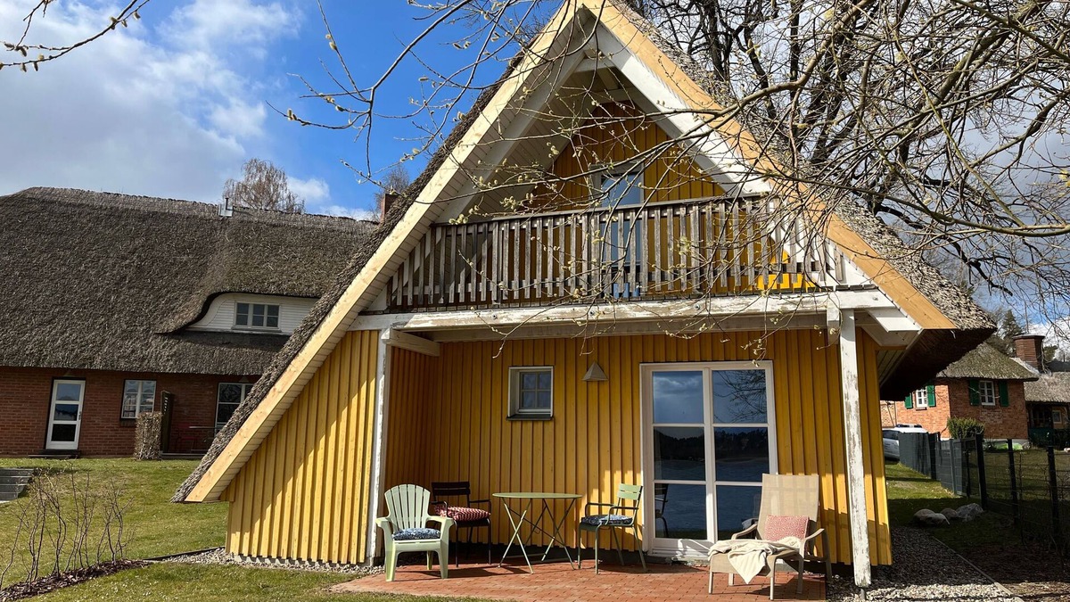 Krakow am See House | Ferienhaus Möllen Direkt am Wasser Hund Garten - Möllen