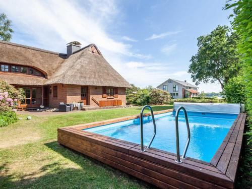 Klein Barkau House | Ferienhaus REETselig mit Pool Sauna