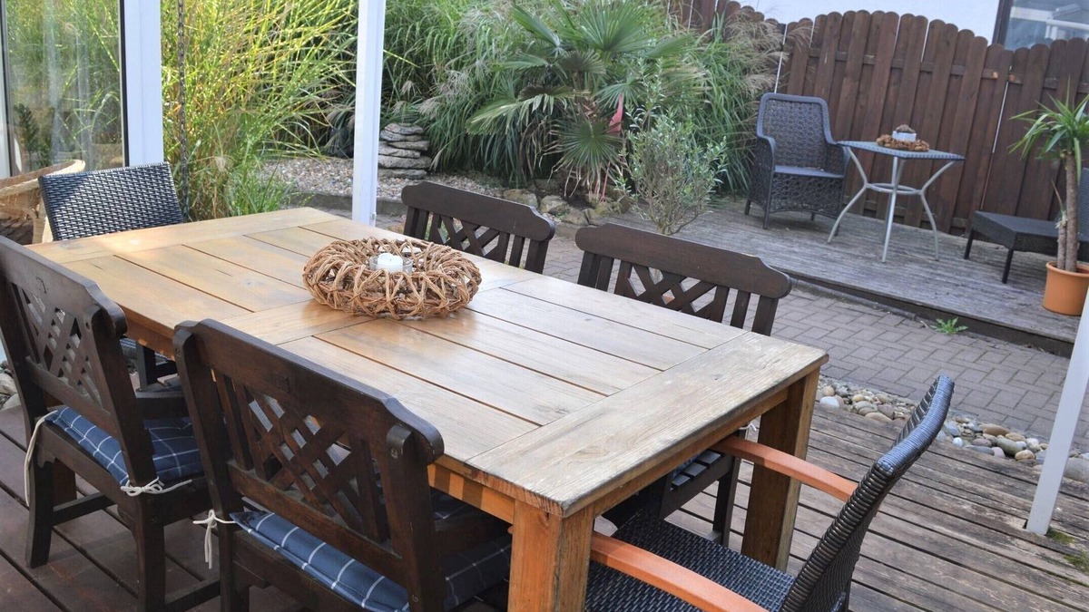 Eichtersheim House | Ferienhaus Ritzhaupt, 80 qm mit Terrasse und 2 Schlafzimmern für max. 6 Personen