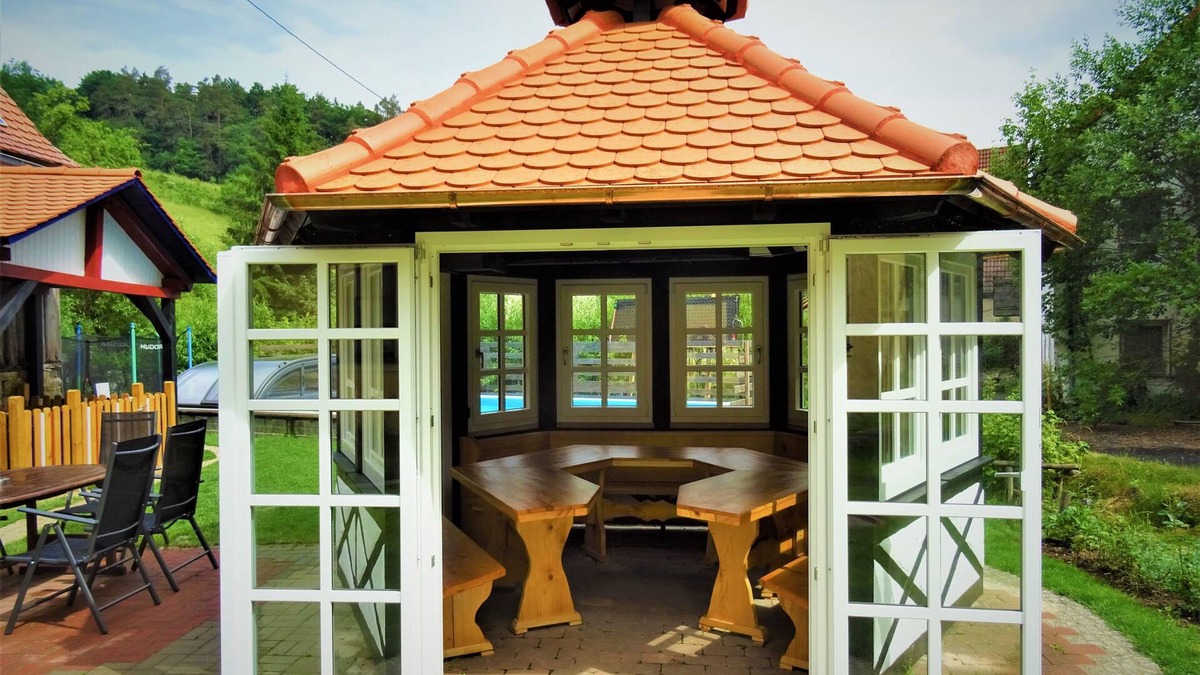 Groenohe Apartment | Ferienhof Hohe * FeWo "Hohle Kirche" organic farm Franconian Switzerland