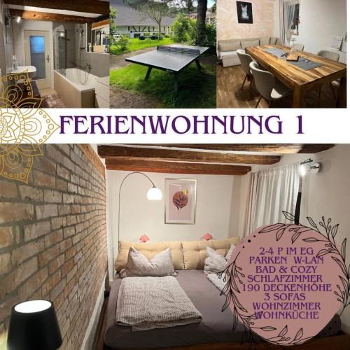 Rosengarten Apartment | Ferieninrosengarten - Wohnung Erdgeschoss Süd