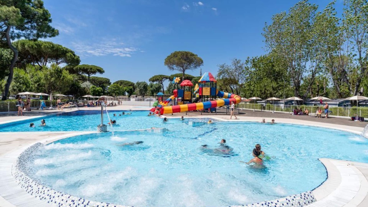 Lido Adriano House | Ferienpark Marina Camping Village Lodge PET für 5 Personen