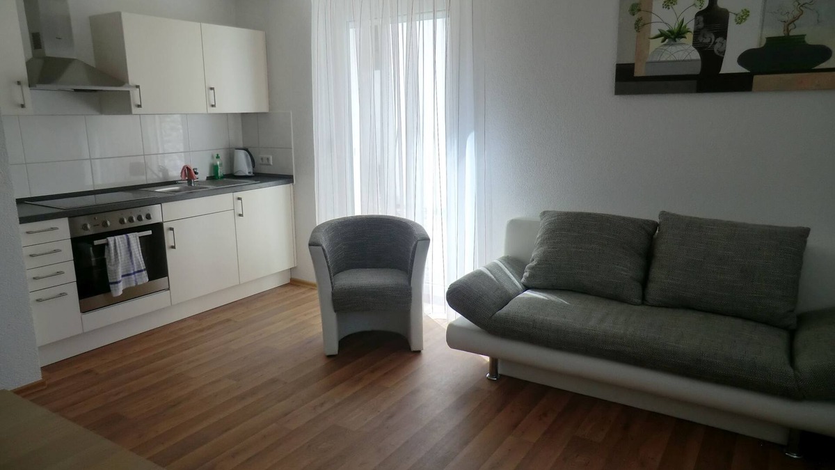 Erbach Apartment | Ferienwohnung, 60qm, Terrasse, 2 Schlafzimmer, max. 5 Personen