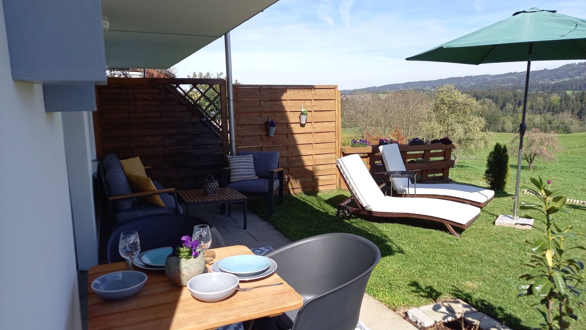 Hergensweiler Apartment | Ferienwohnung Bergsicht