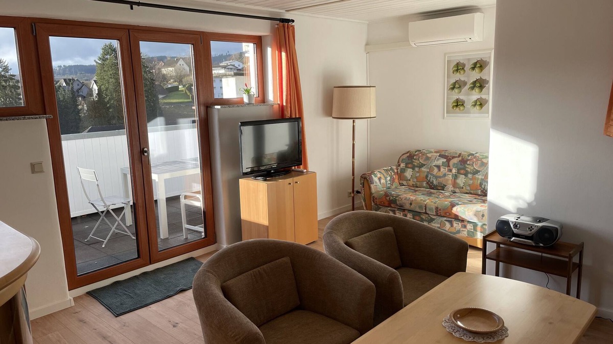 Dahlbruch Apartment | Ferienwohnung Fernblick mit Großer Loggia