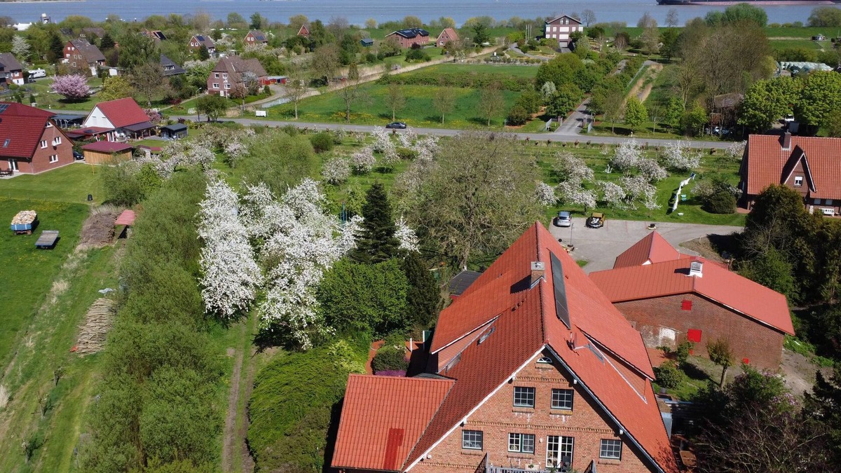 Krautsand Apartment | Ferienwohnung Fernsicht - Fernsicht